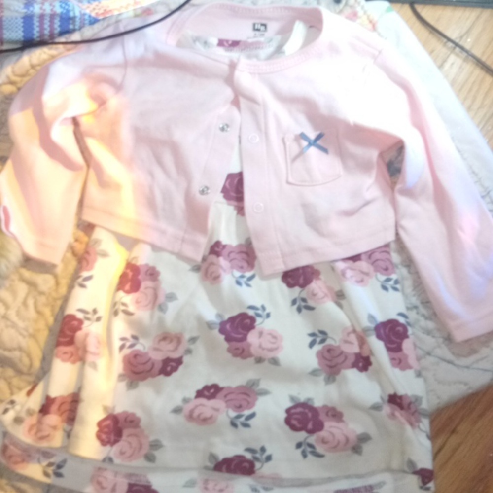Flower dress set